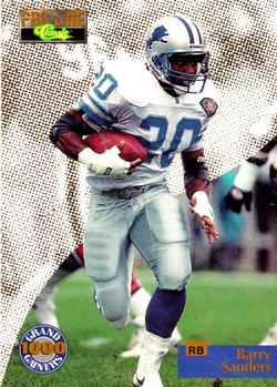 1995 Pro Line - Grand Gainers #G-1 Barry Sanders Front