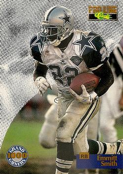 1995 Pro Line - Grand Gainers #G-2 Emmitt Smith Front