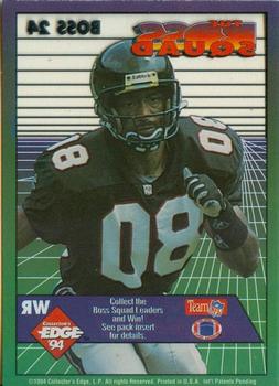 1994 Collector's Edge - The Boss Squad #24 Andre Rison Back