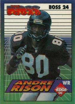 1994 Collector's Edge - The Boss Squad #24 Andre Rison Front