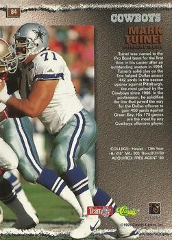 1995 Pro Line - St. Louis National Sports Collectors Convention Silver #84 Mark Tuinei Back