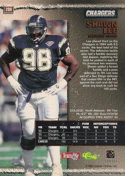 1995 Pro Line - St. Louis National Sports Collectors Convention Silver #208 Shawn Lee Back