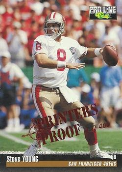1995 Pro Line - Printer's Proofs #197 Steve Young Front