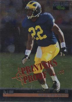 1995 Pro Line - Printer's Proofs Silver #23 Ty Law Front