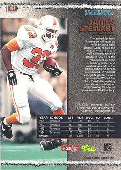 1995 Pro Line - Silver #184 James Stewart Back