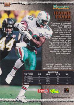 1995 Pro Line - Silver #270 Irving Fryar Back