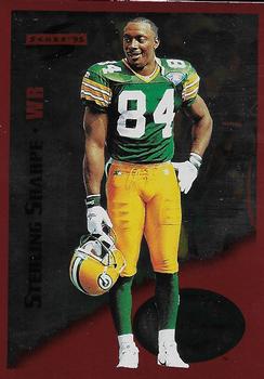 1995 Score - Red Siege #18 Sterling Sharpe Front