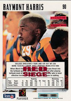1995 Score - Red Siege #90 Raymont Harris Back