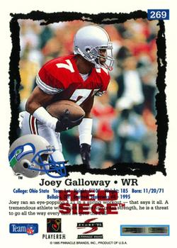 1995 Score - Red Siege #269 Joey Galloway Back