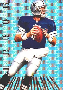 1995 SkyBox Premium - Paydirt Gold #PD1 Troy Aikman Front