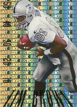 1995 SkyBox Premium - Paydirt Gold #PD6 Tim Brown Front