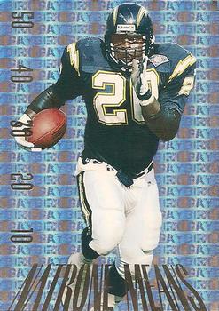 1995 SkyBox Premium - Paydirt Gold #PD15 Natrone Means Front