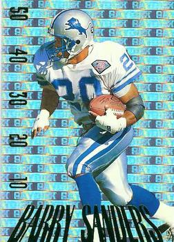 1995 SkyBox Premium - Paydirt Green #PD23 Barry Sanders Front