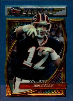 1994 Finest #5 Jim Kelly Front