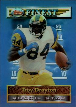 1994 Finest #20 Troy Drayton Front