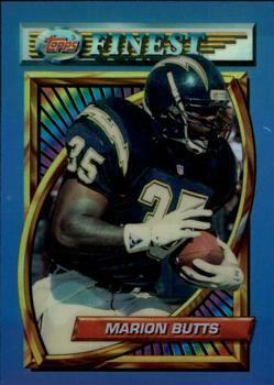 1994 Finest #43 Marion Butts Front
