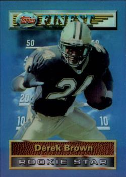 1994 Finest #47 Derek Brown Front