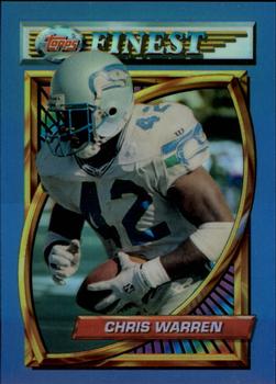 1994 Finest #59 Chris Warren Front