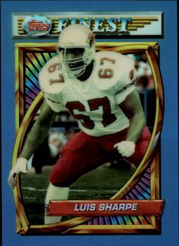 1994 Finest #80 Luis Sharpe Front