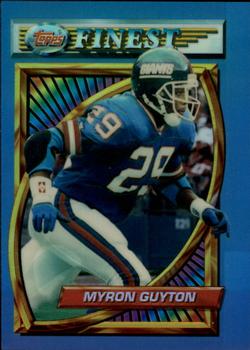 1994 Finest #88 Myron Guyton Front