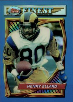 1994 Finest #102 Henry Ellard Front
