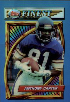 1994 Finest #155 Anthony Carter Front