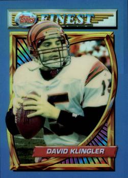 1994 Finest #160 David Klingler Front