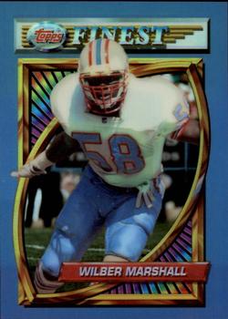 1994 Finest #165 Wilber Marshall Front