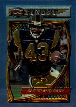 1994 Finest #182 Cleveland Gary Front