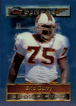 1994 Finest #195 Eric Curry Front