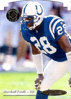 1995 SP Championship - Die Cuts #121 Marshall Faulk Front