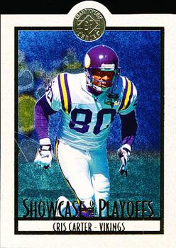 1995 SP Championship - Playoff Showcase Die Cuts #PS8 Cris Carter Front