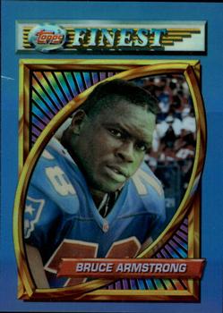 1994 Finest - Refractors #55 Bruce Armstrong Front