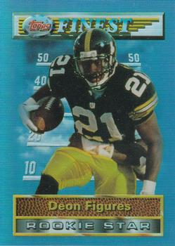 1994 Finest - Refractors #78 Deon Figures Front