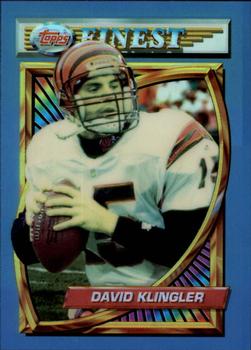 1994 Finest - Refractors #160 David Klingler Front