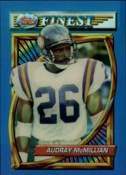 1994 Finest - Refractors #203 Audray McMillian Front