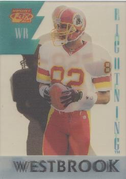 1995 Sportflix - Rookie Lightning #3 Michael Westbrook Front
