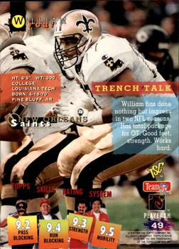 1995 Stadium Club - Members Only #49 Willie Roaf Back