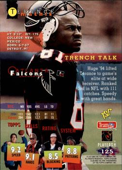 1995 Stadium Club - Members Only #125 Terance Mathis Back