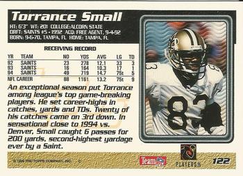 1995 Topps - Jacksonville Jaguars #122 Torrance Small Back
