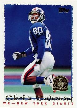 1995 Topps - Jacksonville Jaguars #309 Chris Calloway Front