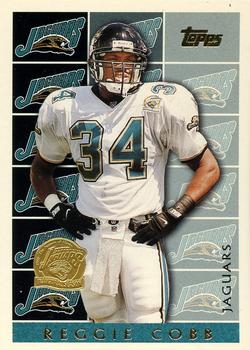 1995 Topps - Jacksonville Jaguars #452 Reggie Cobb Front