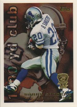 1995 Topps - Carolina Panthers #1 Barry Sanders Front