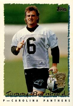 1995 Topps - Carolina Panthers #42 Tommy Barnhardt Front
