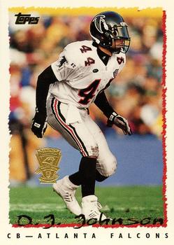 1995 Topps - Carolina Panthers #74 D.J. Johnson Front