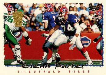 1995 Topps - Carolina Panthers #77 Glenn Parker Front