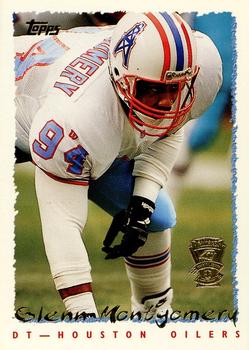 1995 Topps - Carolina Panthers #88 Glenn Montgomery Front