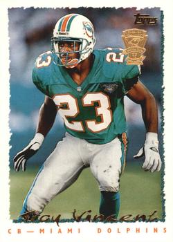 1995 Topps - Carolina Panthers #131 Troy Vincent Front