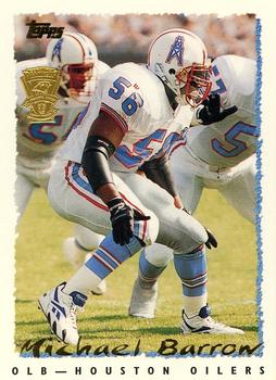1995 Topps - Carolina Panthers #144 Micheal Barrow Front