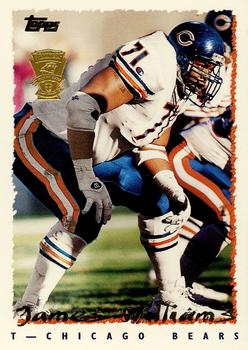 1995 Topps - Carolina Panthers #158 James Williams Front